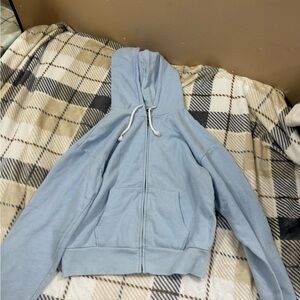 SO Sky Blue Full-Zip Hoodie